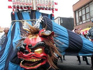 幌獅子が舞う 茨城 石岡のおまつり 9 14 16 おでかけ Jタウンネット 茨城県